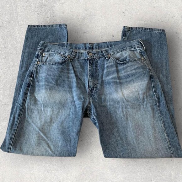 Levi’s 514 Jeans Men’s Size 36x32 Straight Fit Modern Style &amp; Comfort Denim - Picture 4 of 9